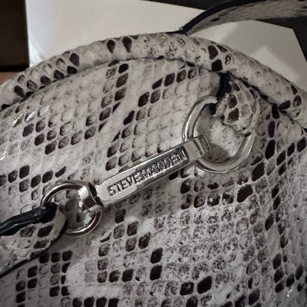 Steve Madden Snakeskin Pattern Mini Backpack - image 8